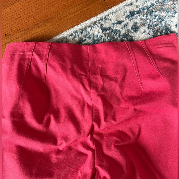 Theory hot pink cropped trousers - Picture 5 of 8